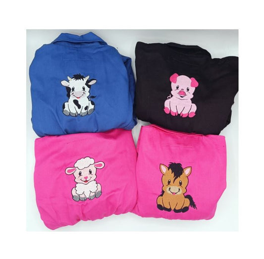 Geborduurde kinderoveralls, superleuk en kostenbesparend