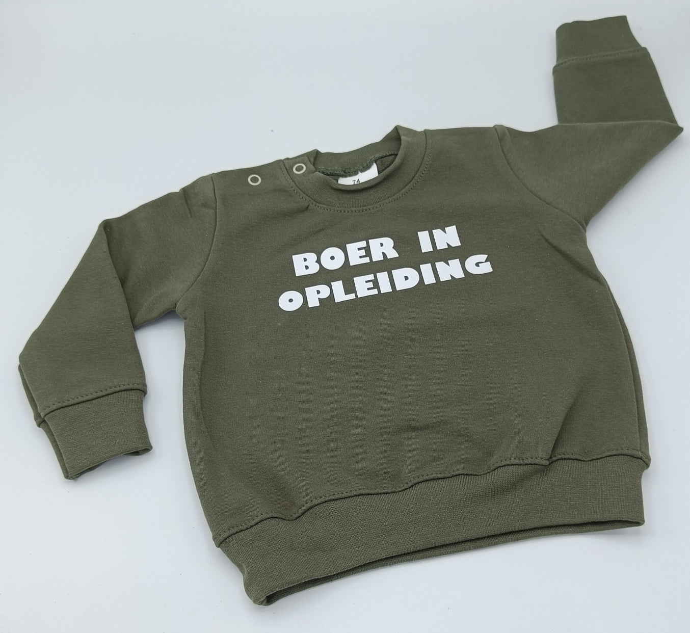 Sweater met eigen bedrukking